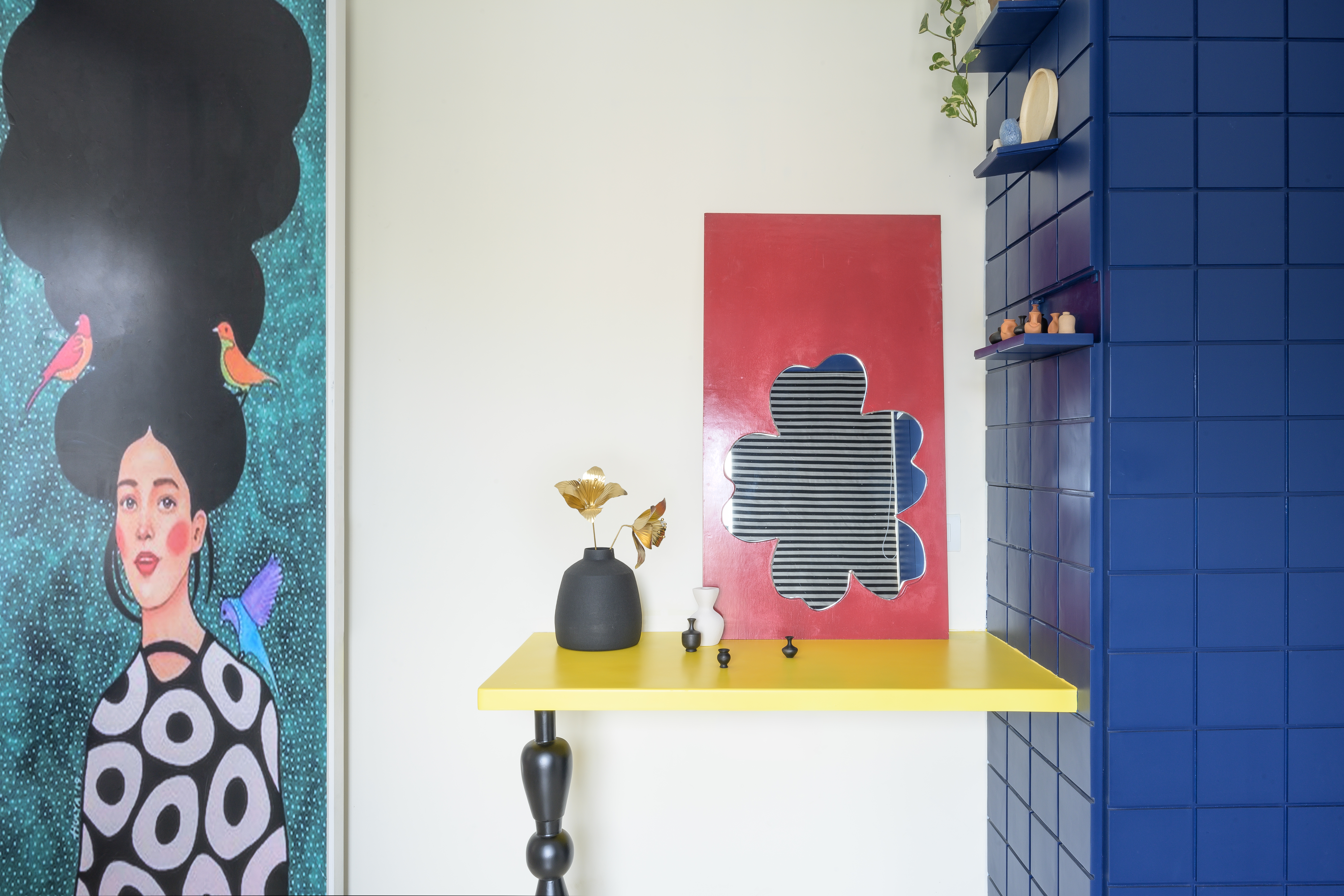 Study bedroom detail — Indradhanush, Powai