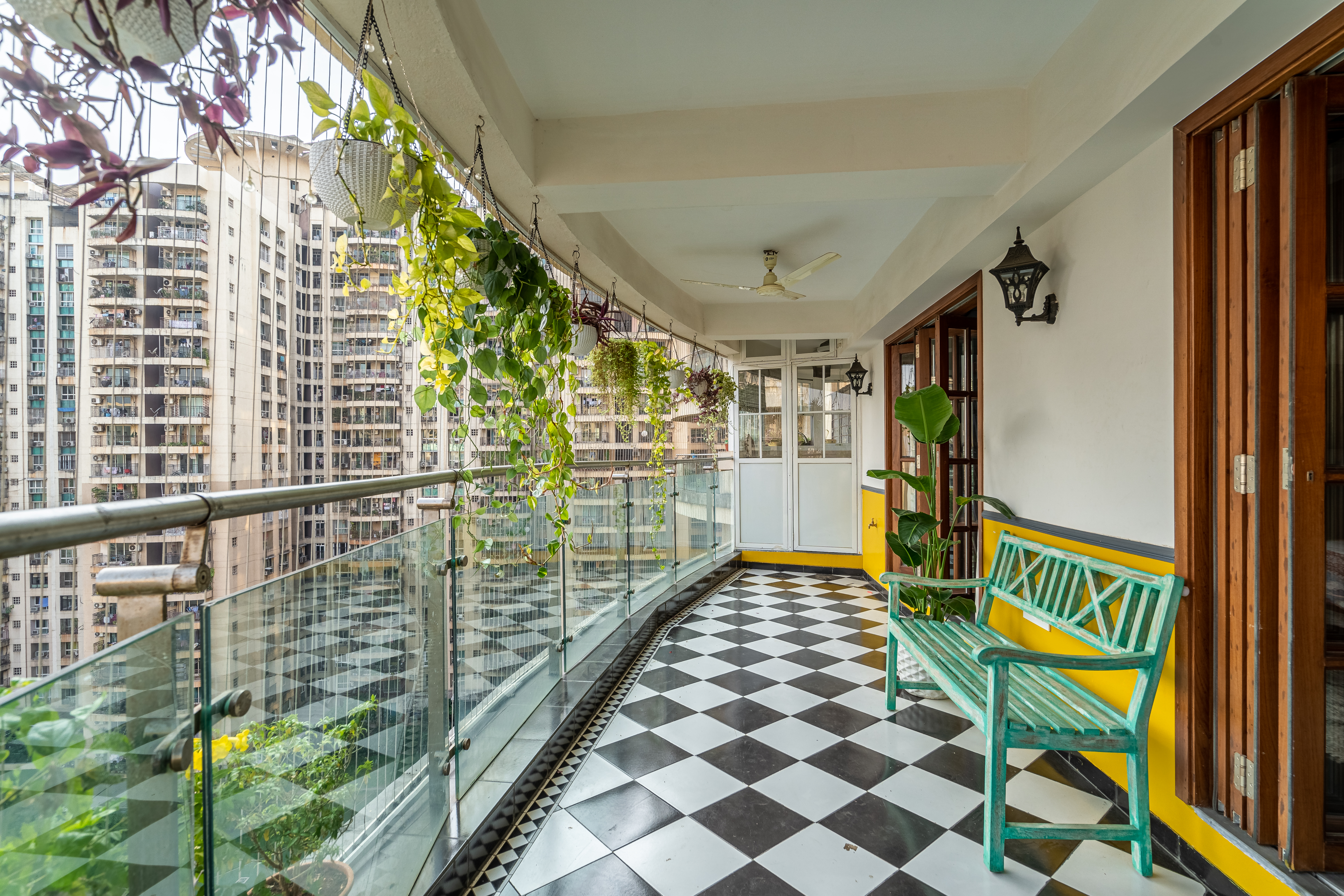 Balcony view — Sangath, Powai