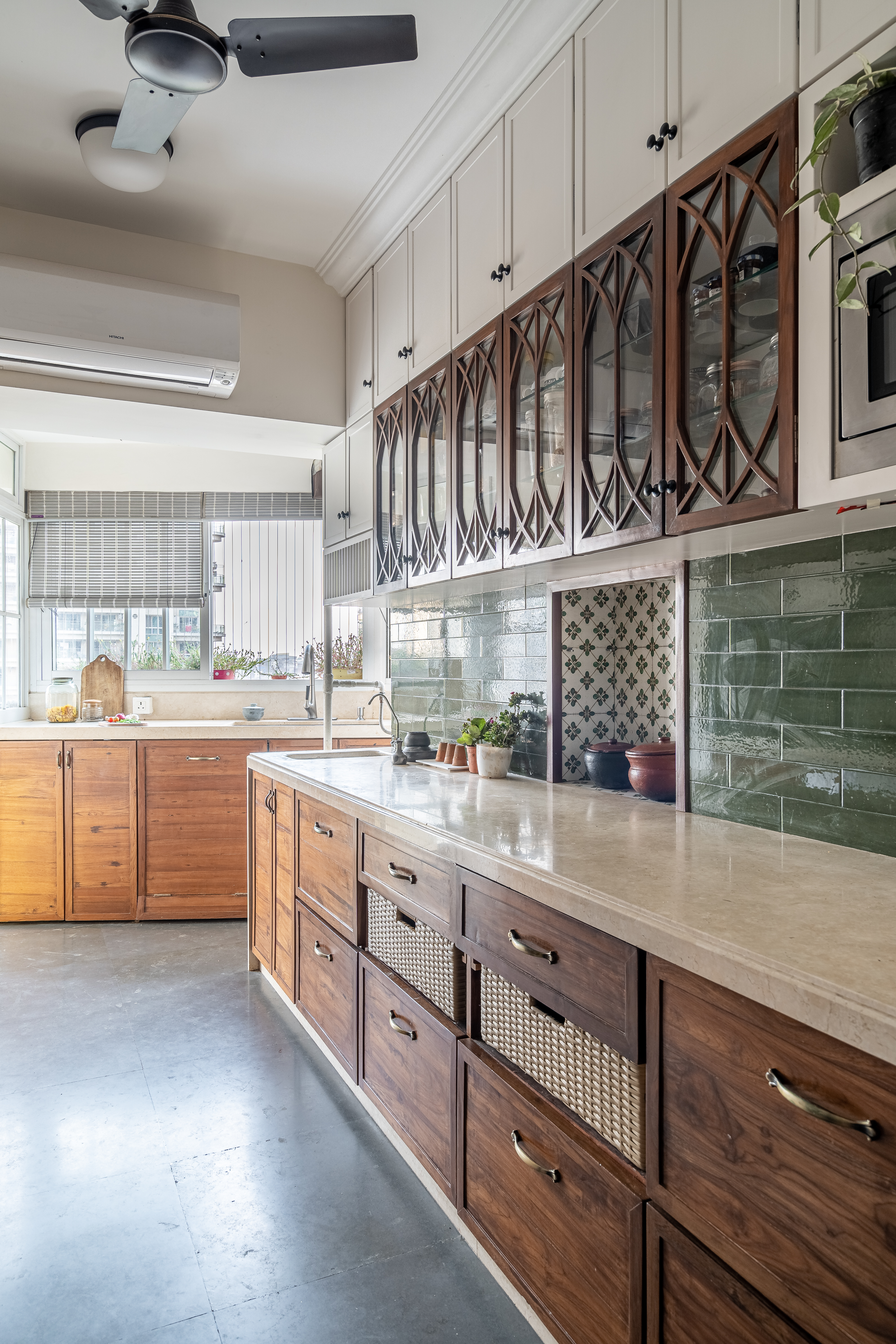 Kitchen detail — Sangath, Powai